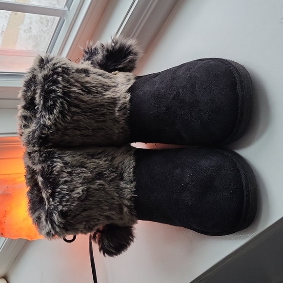 Cozy faux fur ski barbie booties - Picture 5 of 10